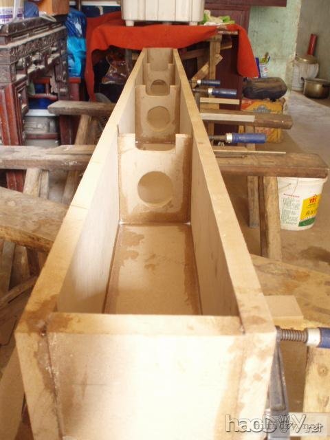 做完小音柱,折腾家庭影院大音柱全频音箱