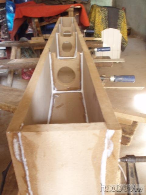 做完小音柱,折腾家庭影院大音柱全频音箱