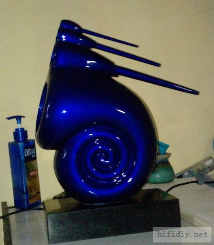 超级精心制作仿英国B&W天价鹦鹉螺音箱