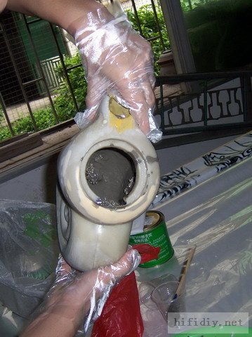 超级精心制作仿英国B&W天价鹦鹉螺音箱