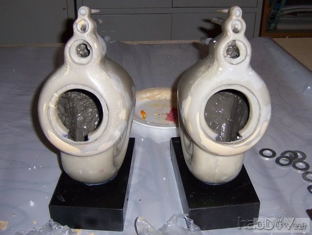 超级精心制作仿英国B&W天价鹦鹉螺音箱