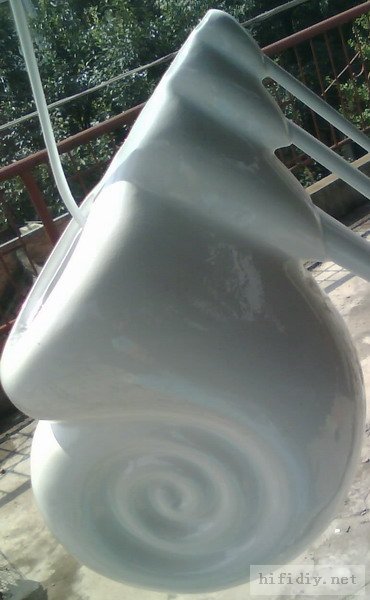 超级精心制作仿英国B&W天价鹦鹉螺音箱