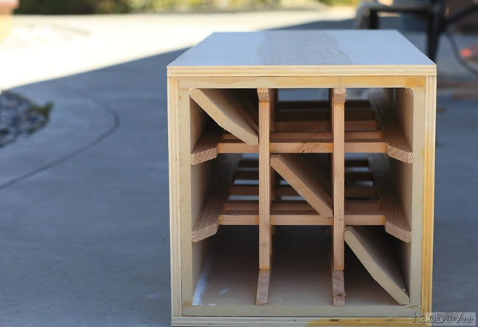 一款适合初学者DIY.专业工具制作的高级音箱书架箱