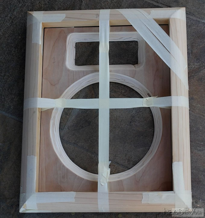 一款适合初学者DIY.专业工具制作的高级音箱书架箱