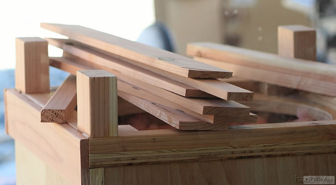 一款适合初学者DIY.专业工具制作的高级音箱书架箱