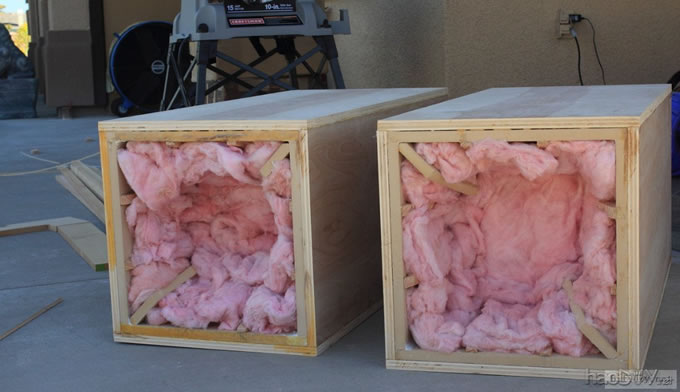 一款适合初学者DIY.专业工具制作的高级音箱书架箱