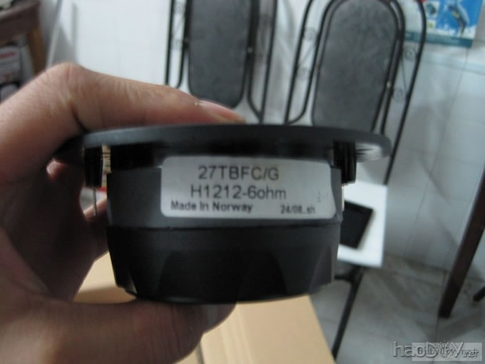 新手仿制  all-metal project hifi书架箱(采用SEAS L18/27TBFCG