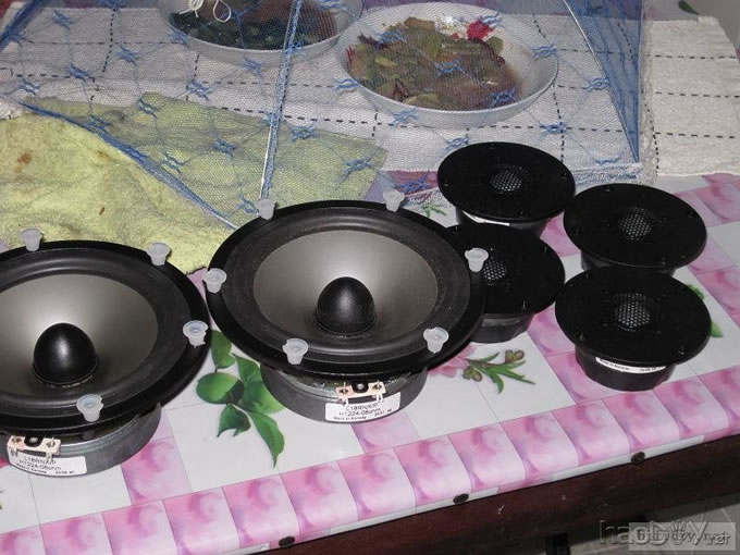 新手仿制  all-metal project hifi书架箱(采用SEAS L18/27TBFCG