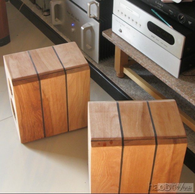 纯手工打造diy制作5寸实木书架箱