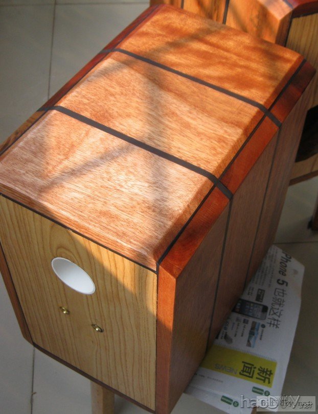 纯手工打造diy制作5寸实木书架箱