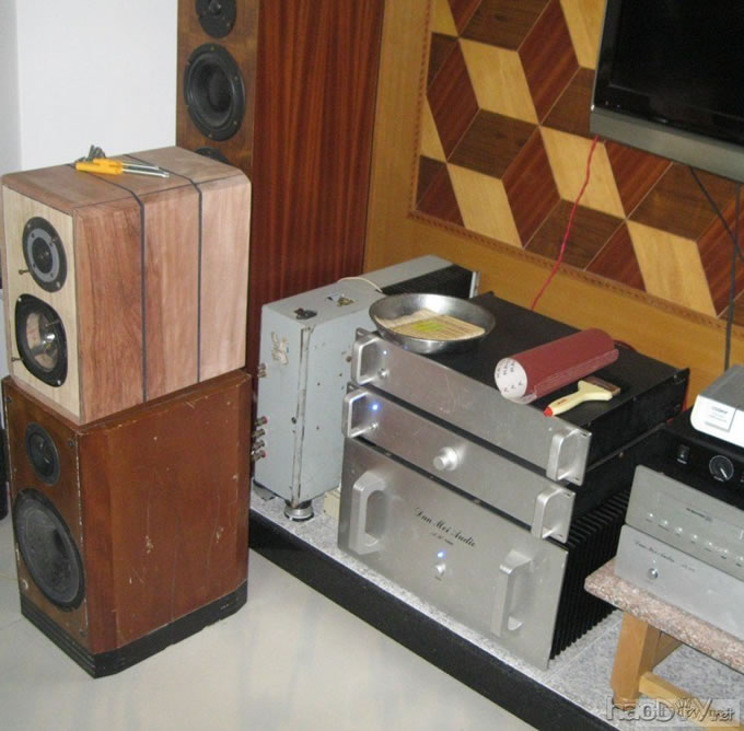 纯手工打造diy制作5寸实木书架箱