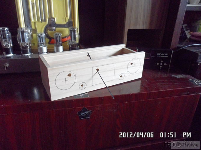 看我新手diy制作的全能功放+音箱一体式小音响