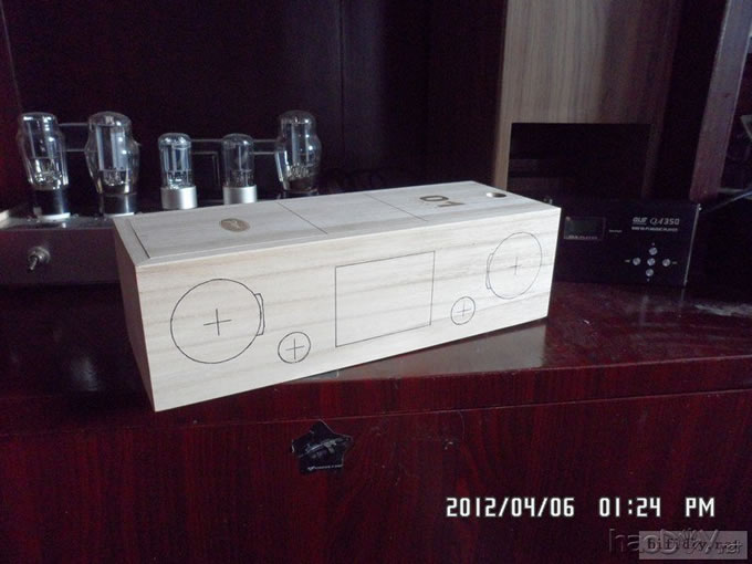 看我新手diy制作的全能功放+音箱一体式小音响