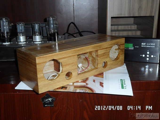 看我新手diy制作的全能功放+音箱一体式小音响