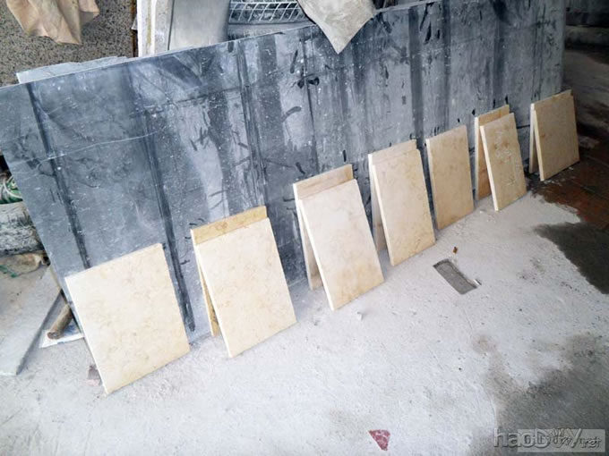 我最爱做石头音箱,又做2对大理石书架音箱