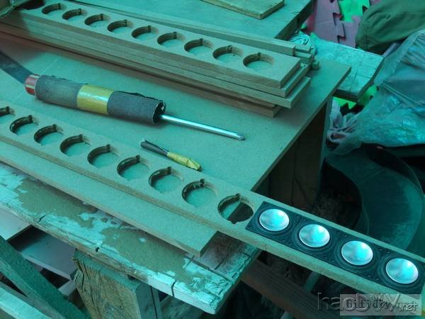 2寸全频喇叭做音柱音箱正式开工,图片不断更新