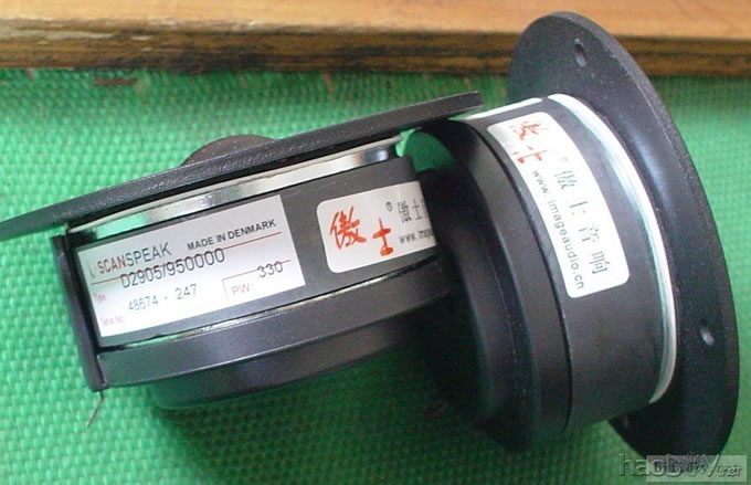 乱搭绅士宝喇叭三分频做落地音箱