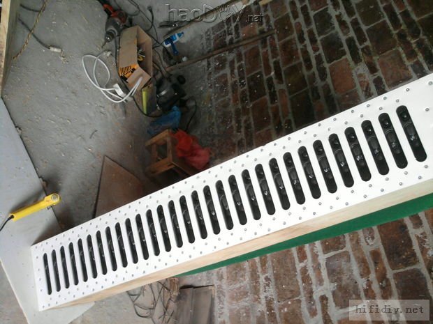 国庆假期中自己一个人闭门做了对音柱音箱