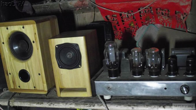 买了几对2寸3寸小全频喇叭制作音箱过过瘾(附diy箱体图纸)