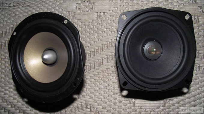 买了几对2寸3寸小全频喇叭制作音箱过过瘾(附diy箱体图纸)