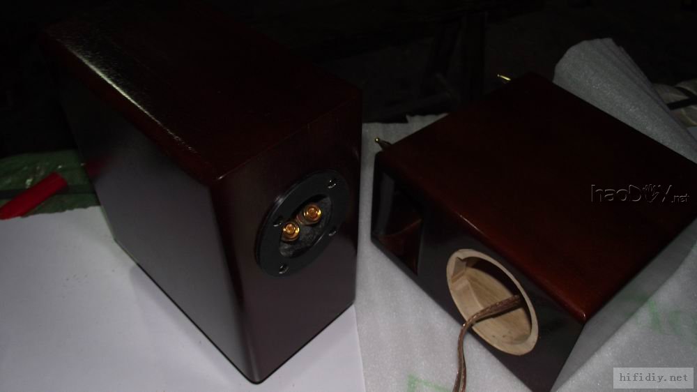 买了几对2寸3寸小全频喇叭制作音箱过过瘾(附diy箱体图纸)