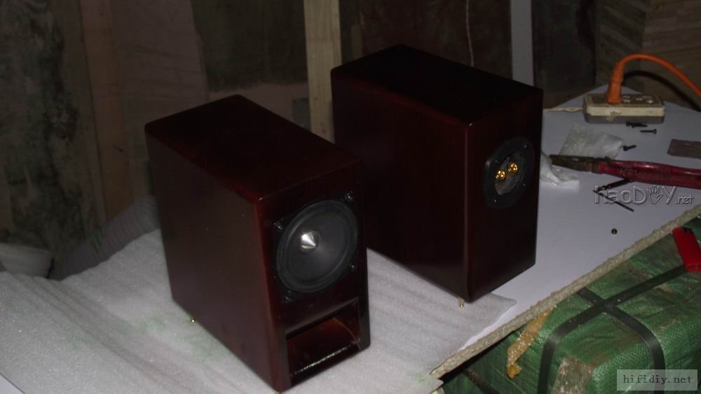 买了几对2寸3寸小全频喇叭制作音箱过过瘾(附diy箱体图纸)