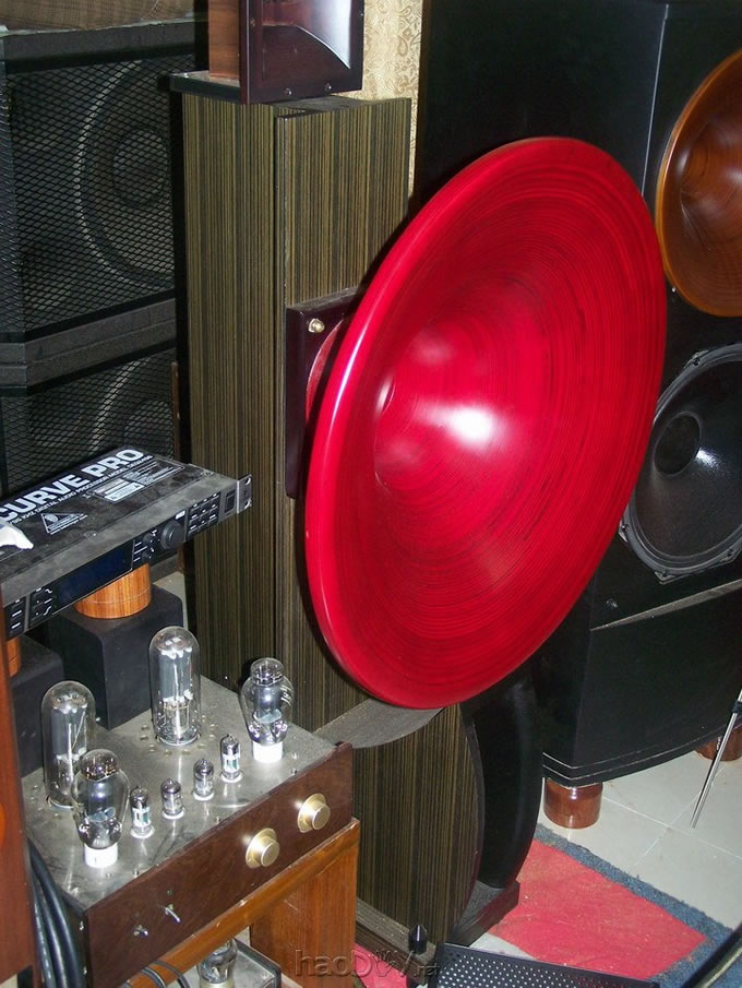 中国喇叭花全频音箱DIY痴人--李齐车老师