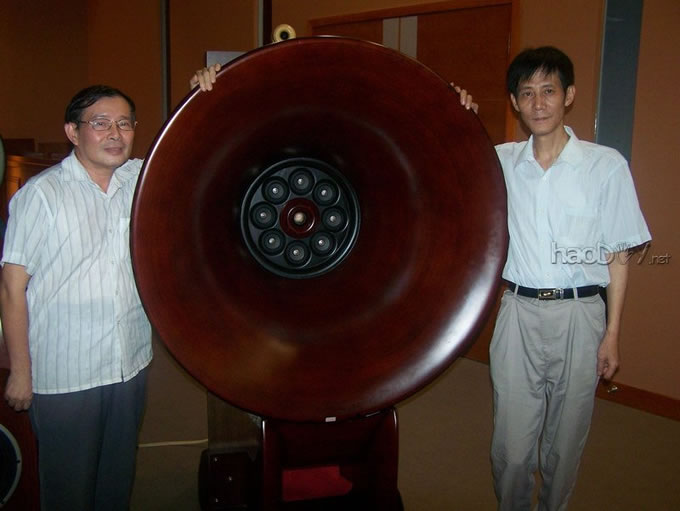 中国喇叭花全频音箱DIY痴人--李齐车老师