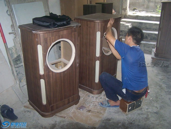 中国喇叭花全频音箱DIY痴人--李齐车老师