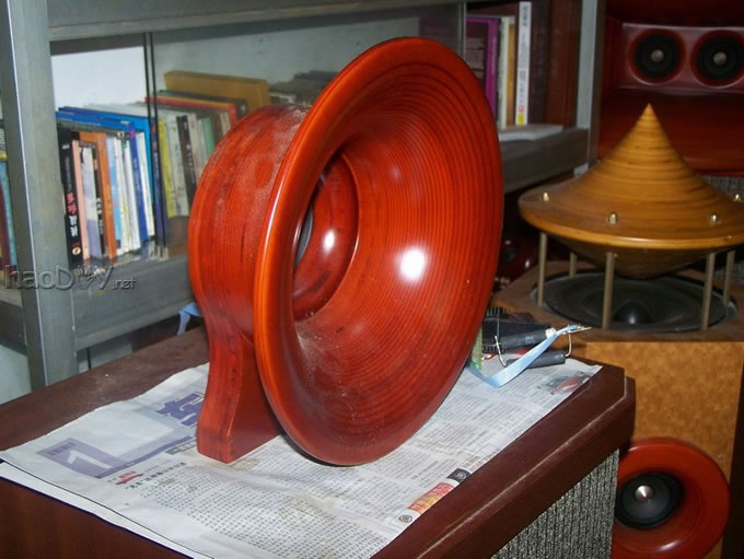 中国喇叭花全频音箱DIY痴人--李齐车老师