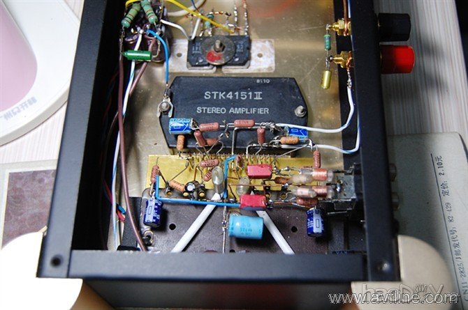 原始怀旧,搭棚三洋STK4151功放