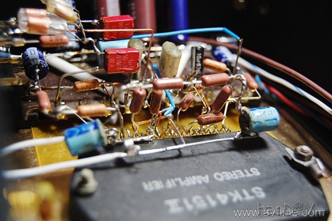 原始怀旧,搭棚三洋STK4151功放