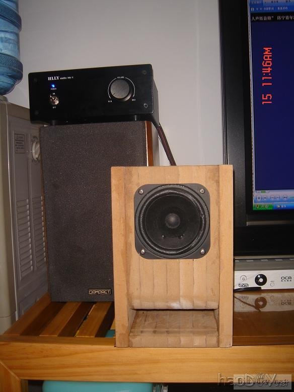 娇小诱人的4寸全频迷宫小音箱diy中