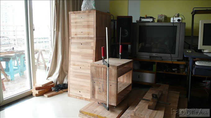 双12寸大型落地箱完工