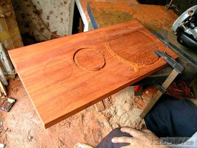 手工diy制作打造的名贵红木箱体书架箱