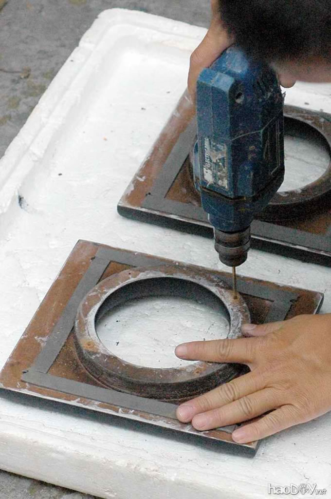 5.25寸全频喇叭diy制作书架箱