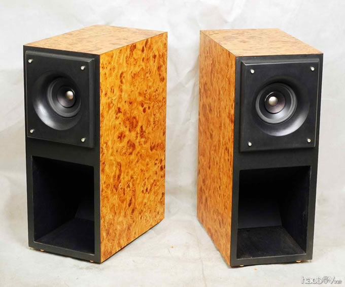 5.25寸全频喇叭diy制作书架箱