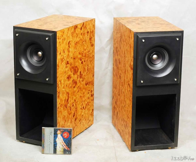 5.25寸全频喇叭diy制作书架箱
