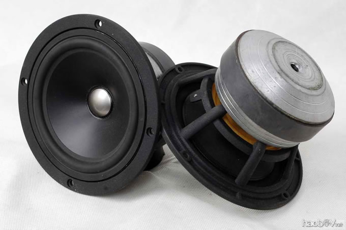 5.25寸全频喇叭diy制作书架箱