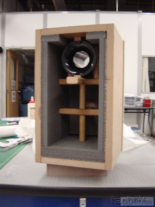 一款SEAS西雅士书架箱SR71的DIY制作