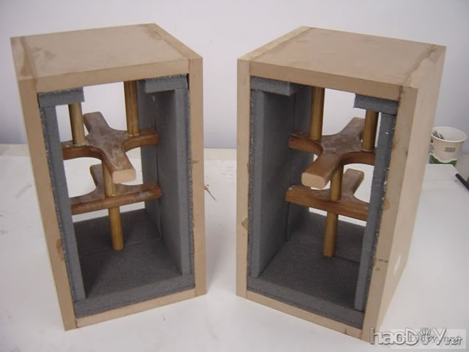 一款SEAS西雅士书架箱SR71的DIY制作