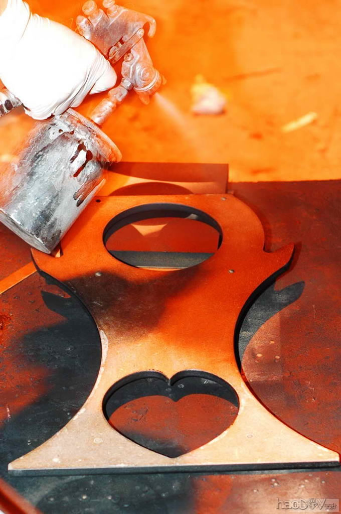 仿长冈铁男大师的作品db-2级倒相式全频喇叭书架箱