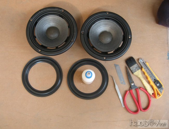 业余更换喇叭边