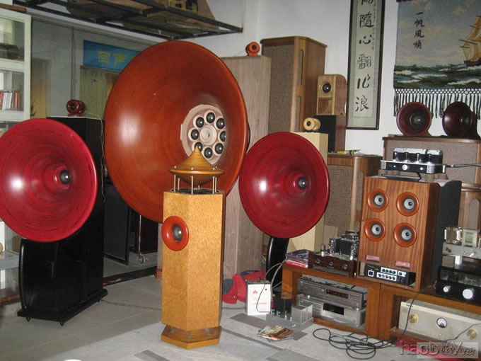 3寸全频喇叭号角音葙