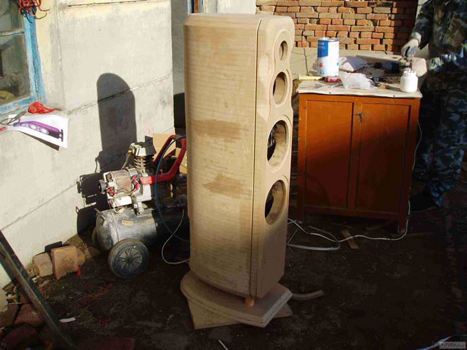 DIY 哈曼 Revel Studio2的hifi落地箱体