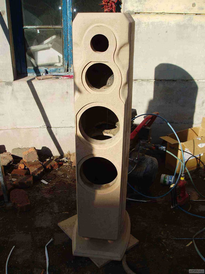 DIY 哈曼 Revel Studio2的hifi落地箱体