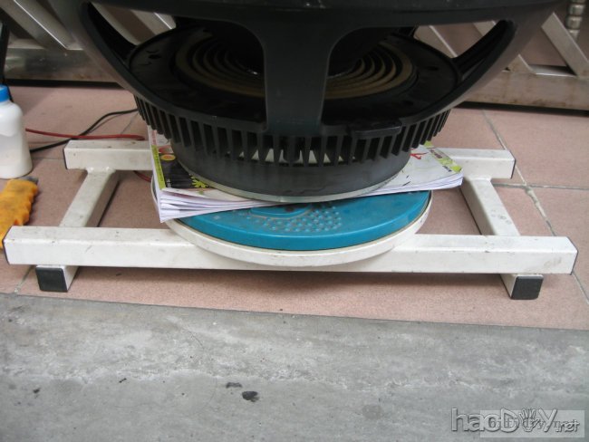 喇叭维修理:18寸喇叭换音圈