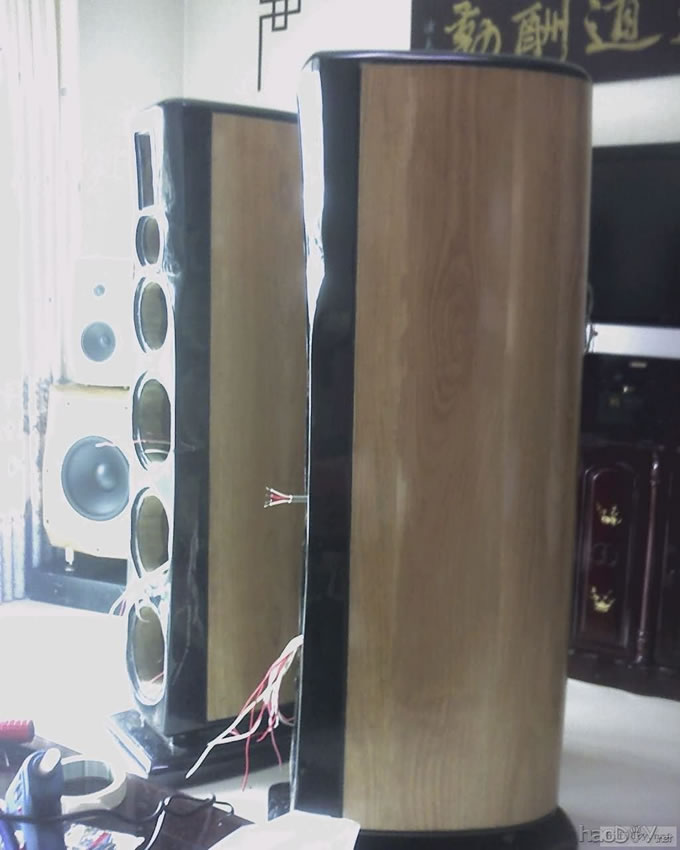 制作中的仿REVEL旗舰2 落地音箱