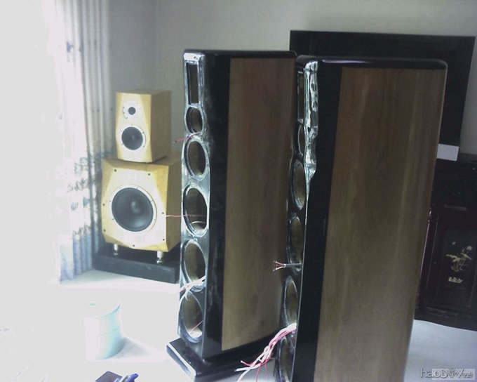 制作中的仿REVEL旗舰2 落地音箱