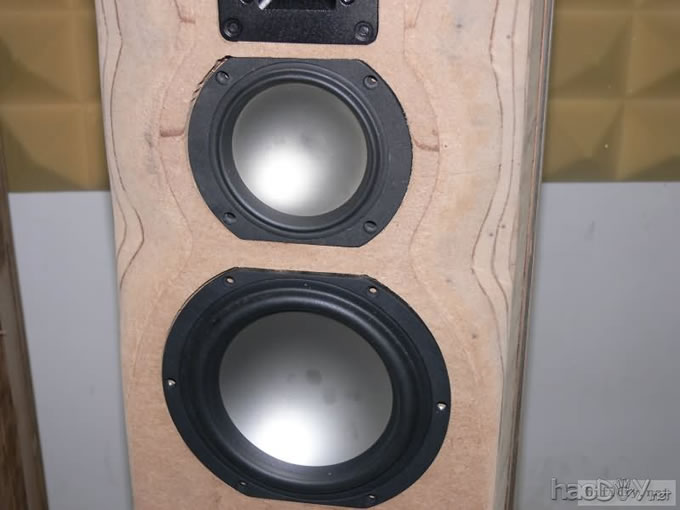 制作中的仿REVEL旗舰2 落地音箱